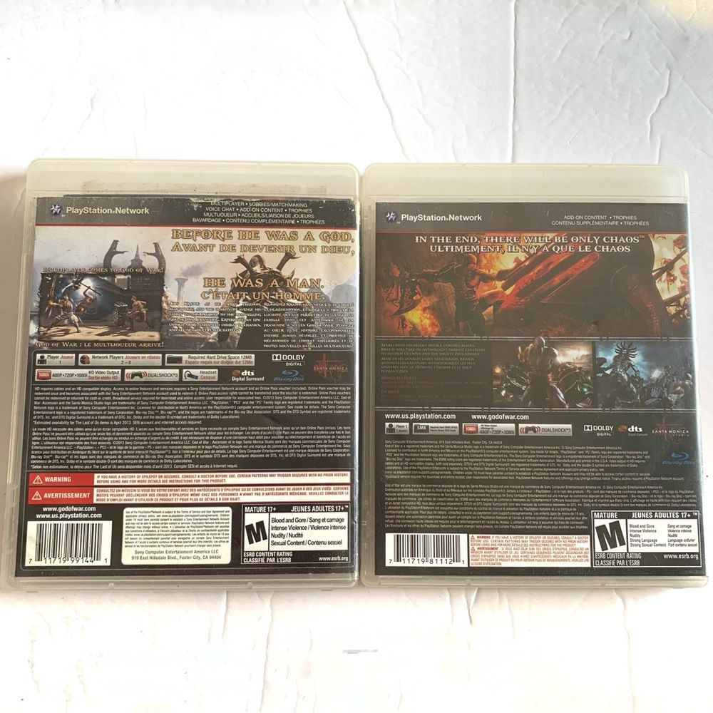 PlayStation 3 God Of War Video Game Bundle - Picture 2 of 4